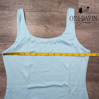 Yfang Square Neck Bodysuit Size S