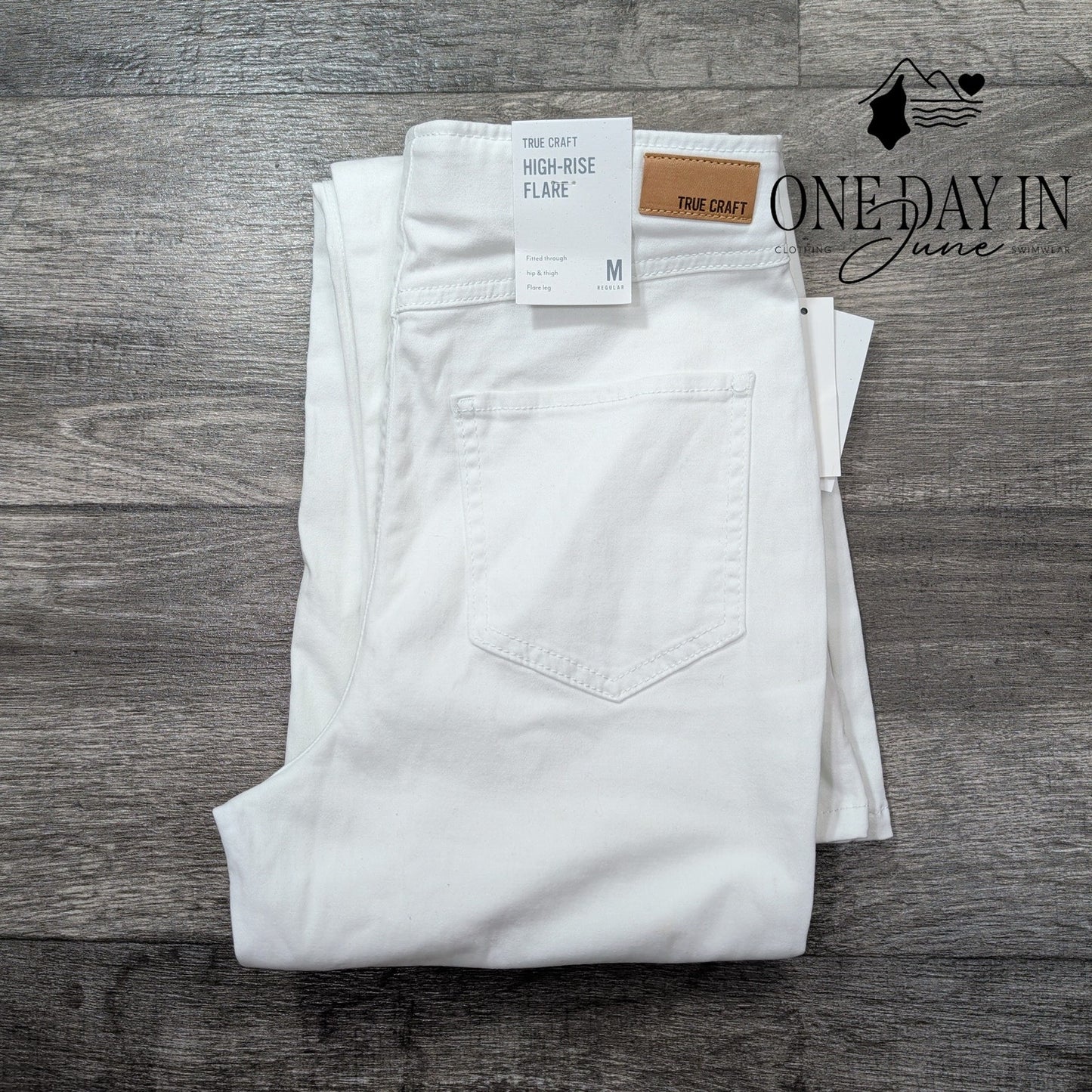 True Craft High Rise Flare Jeans Size M