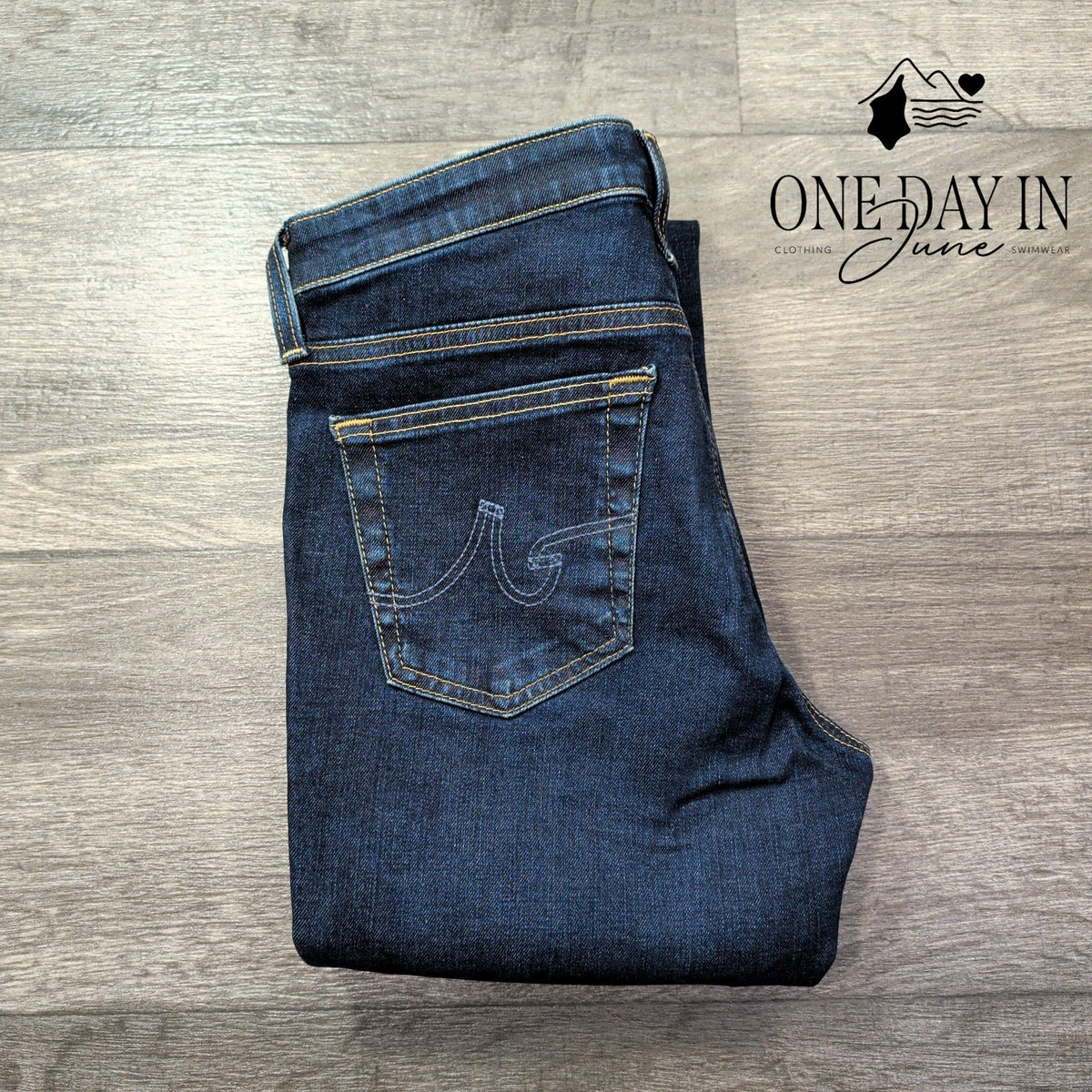 AG Adriano Goldschmied The Legging Super Skinny Dark Wash Jeans NWT Size 4 (27)