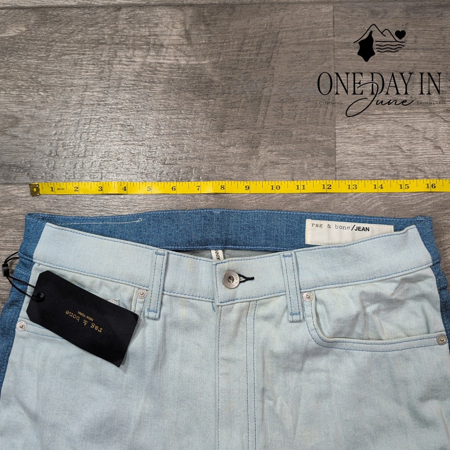 Rag & Bone High Rise Skinny Jeans Size 10 (30)