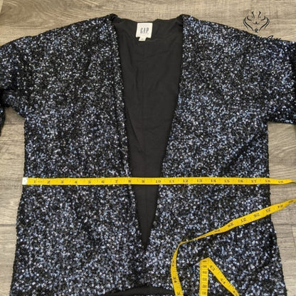 Gap Loose Long Sleeve Sequin Blazer Size XS