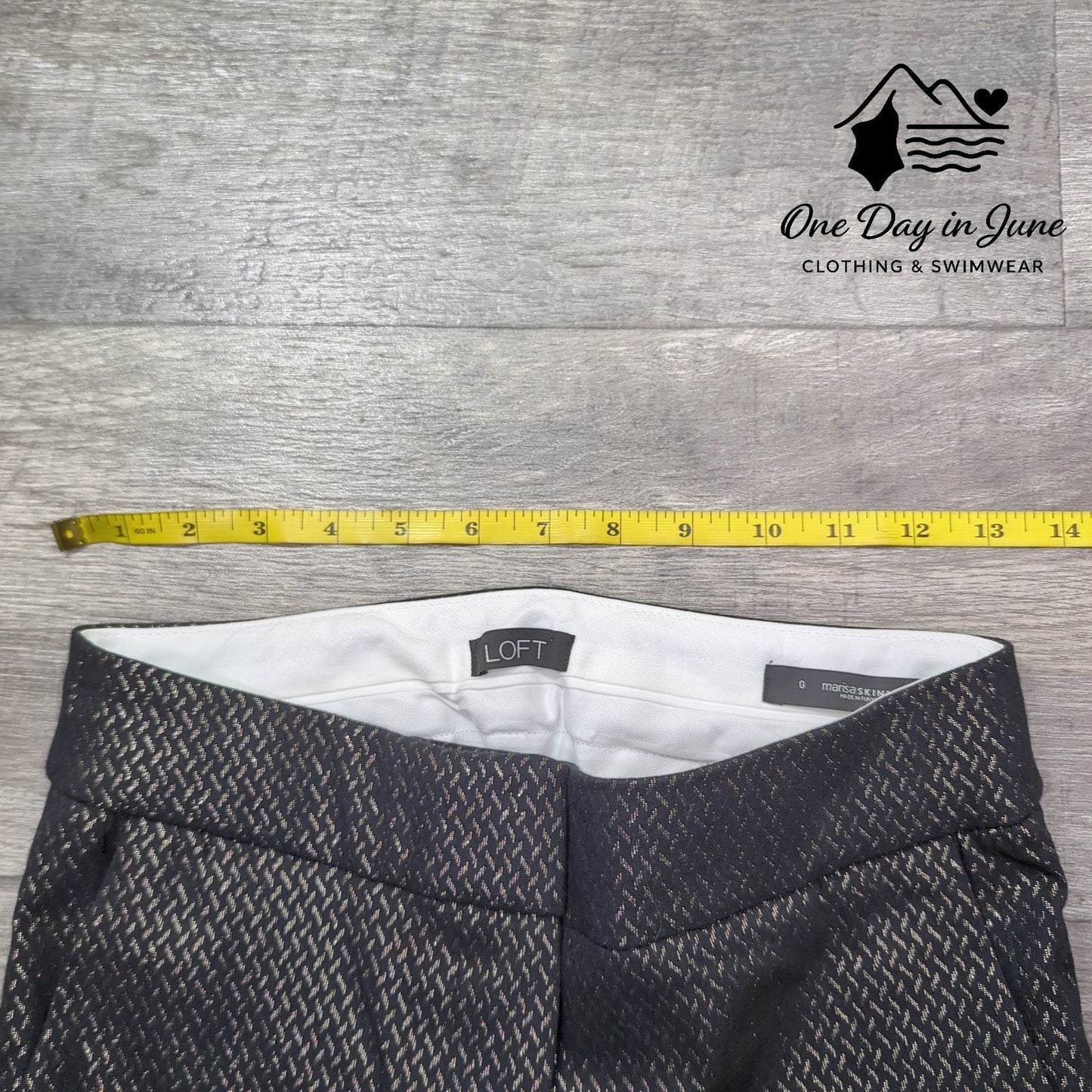 Loft Marisa Skinny Pants Size 0