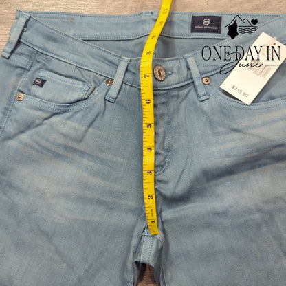 AG Adriano Goldschmied Mid Rise Skinny Jeans Size 27 (4)