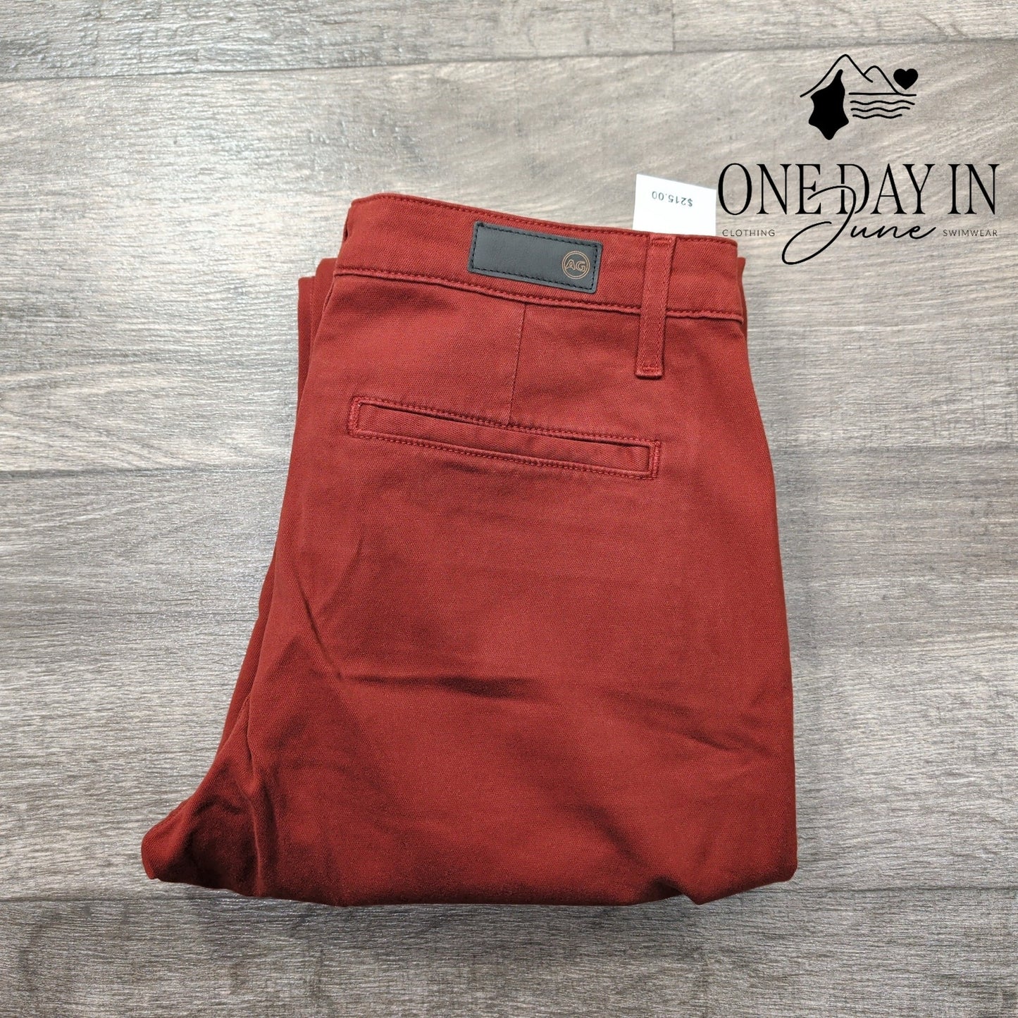 AG Adriano Goldschmied The Caden Tailored Trouser Jeans Size 4 (27)