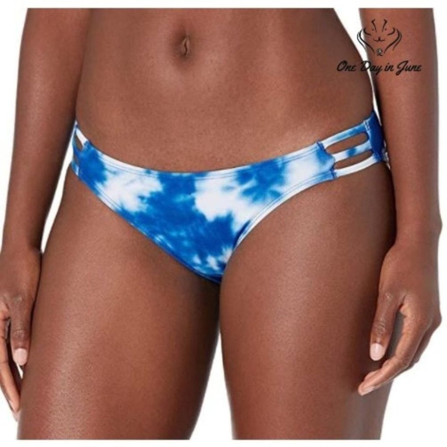 Cyn Luca Standard Stappy Side Bikini Bottom Swimsuit Size XL