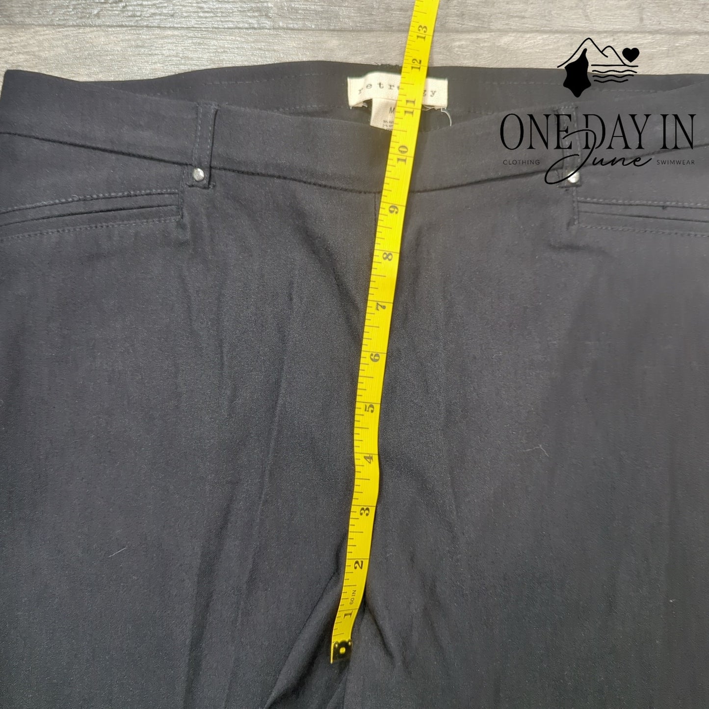 Retrology Comfort Waist Cropped Pants Size M
