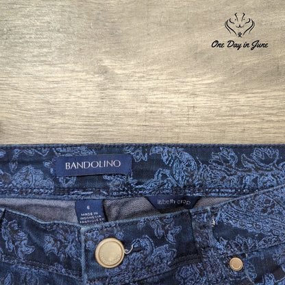 Bandolino Lisbeth Crop Jeans Size 6