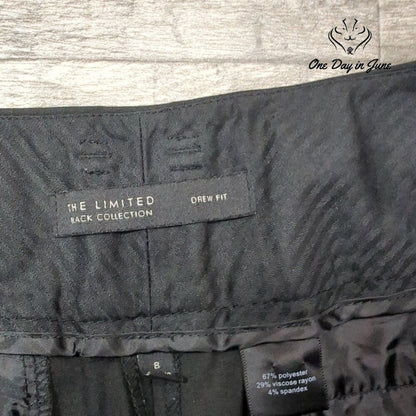 The Limited Black Collection Drew Fit Shorts Size 8