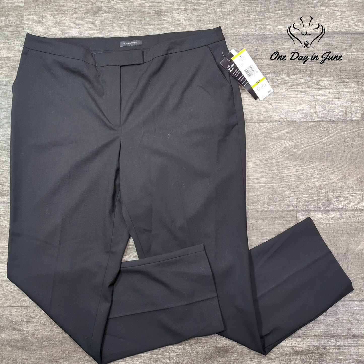 Jones New York Petite The Sydney Pant Slim Leg Pants Size 14P