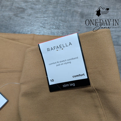 Rafaella Slim Leg Pants Size 10