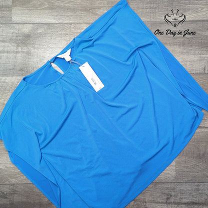 Liz Claiborne Short Sleeve Top Size L