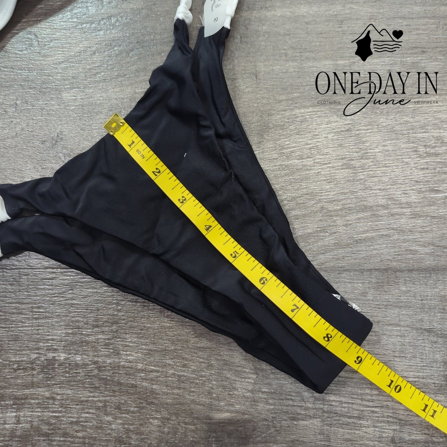 Aleumdr Crop Cheeky Bikini Swimsuit Size S