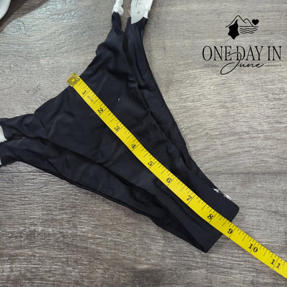 Aleumdr Crop Cheeky Bikini Swimsuit Size S