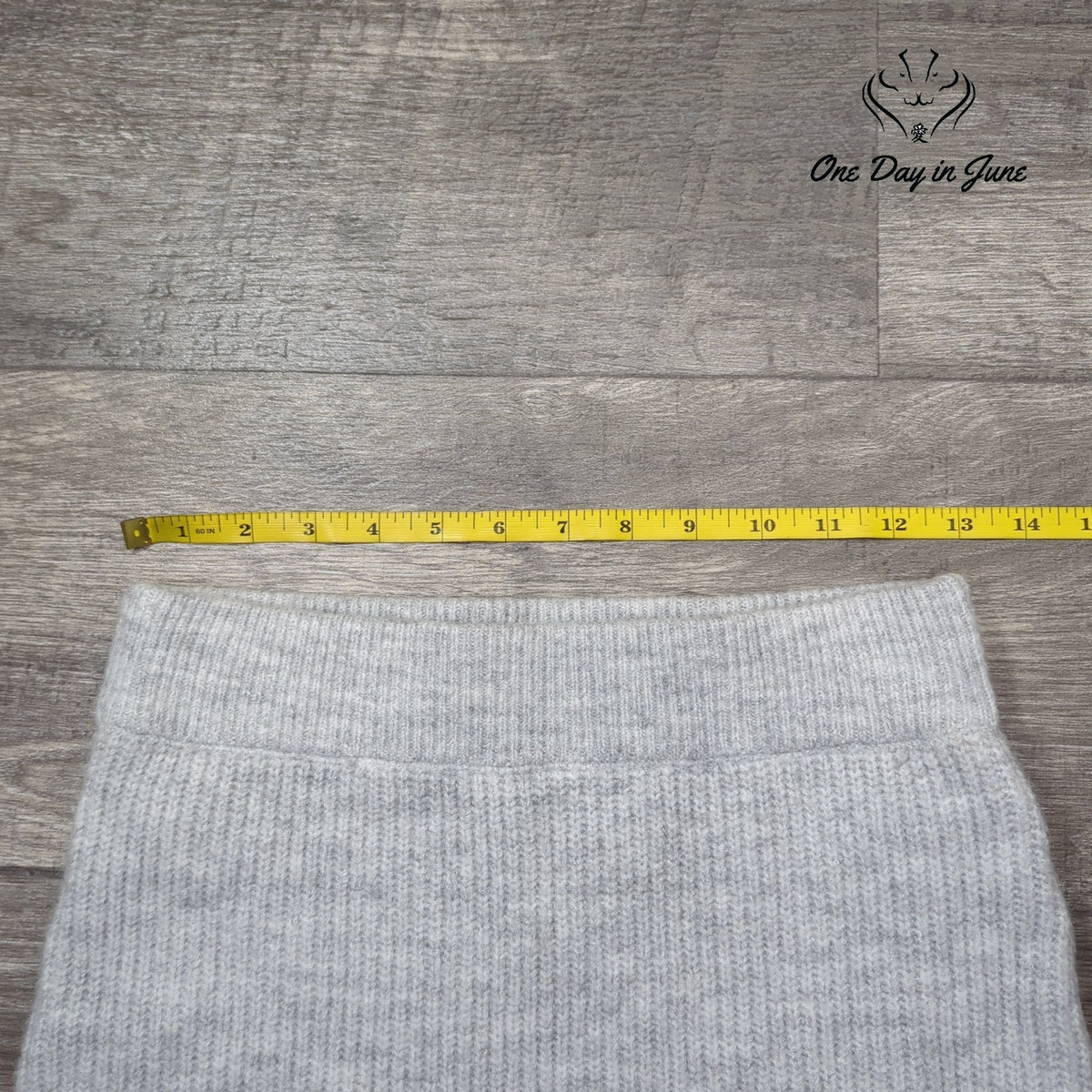 Gianni Bini Womens Ribbed Knit Pull On Mini Skirt Light Gray NWT Size S