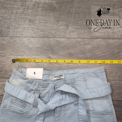 American Bazi High waist Denim Shorts Size S