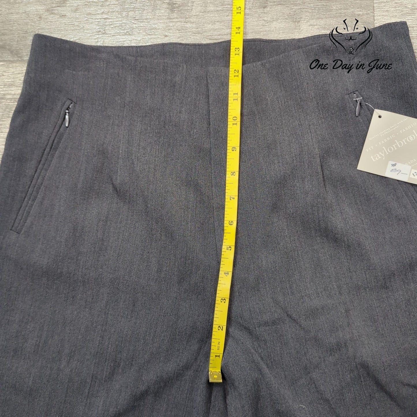Taylorbrooke High Waist Straight Leg Pants Size 12