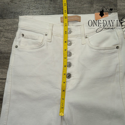7 For All Mankind High Waist Crop Jeans Size 0 (25)