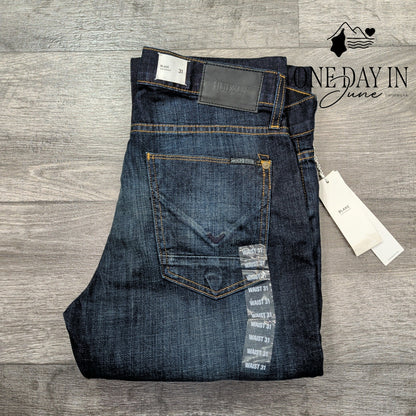 Hudson Blake Slim Straight Jeans Size 31X34
