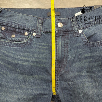 True Religion Gino Relaxed Slim Jeans Size 33X32