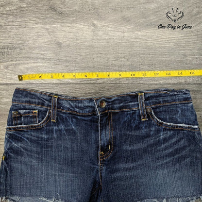 X2 Denim Laboratory Denim Shorts Size 6 (28)