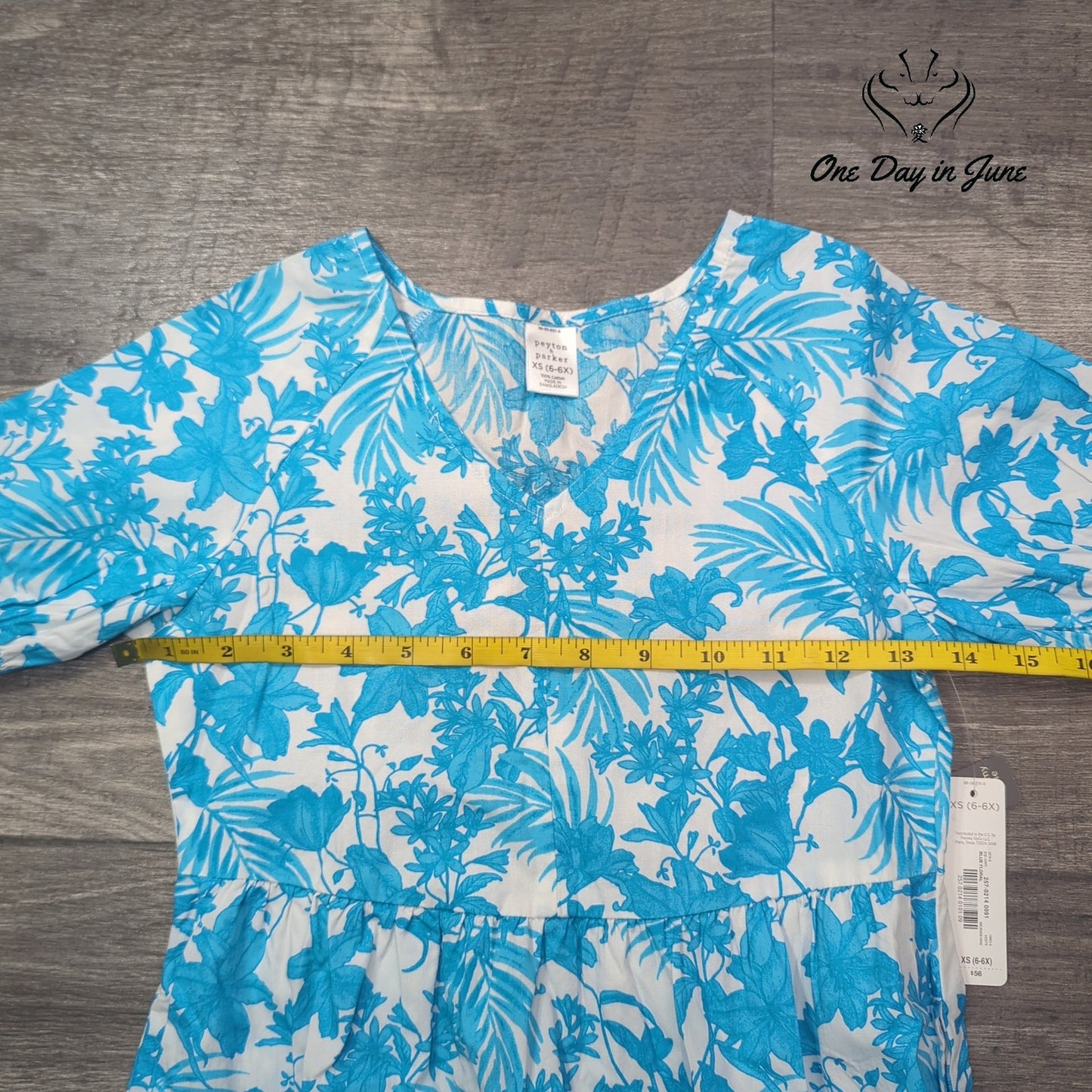 Peyton & Parker Short Sleeve Dress Size XS (6-6X)