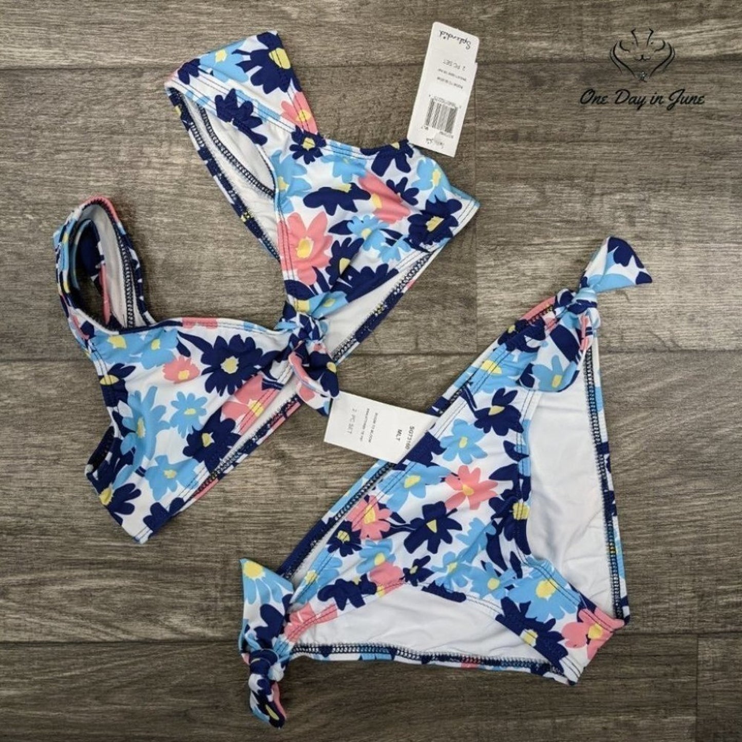 Splendid Room to Bloom Bikini Swimsuit Size 12