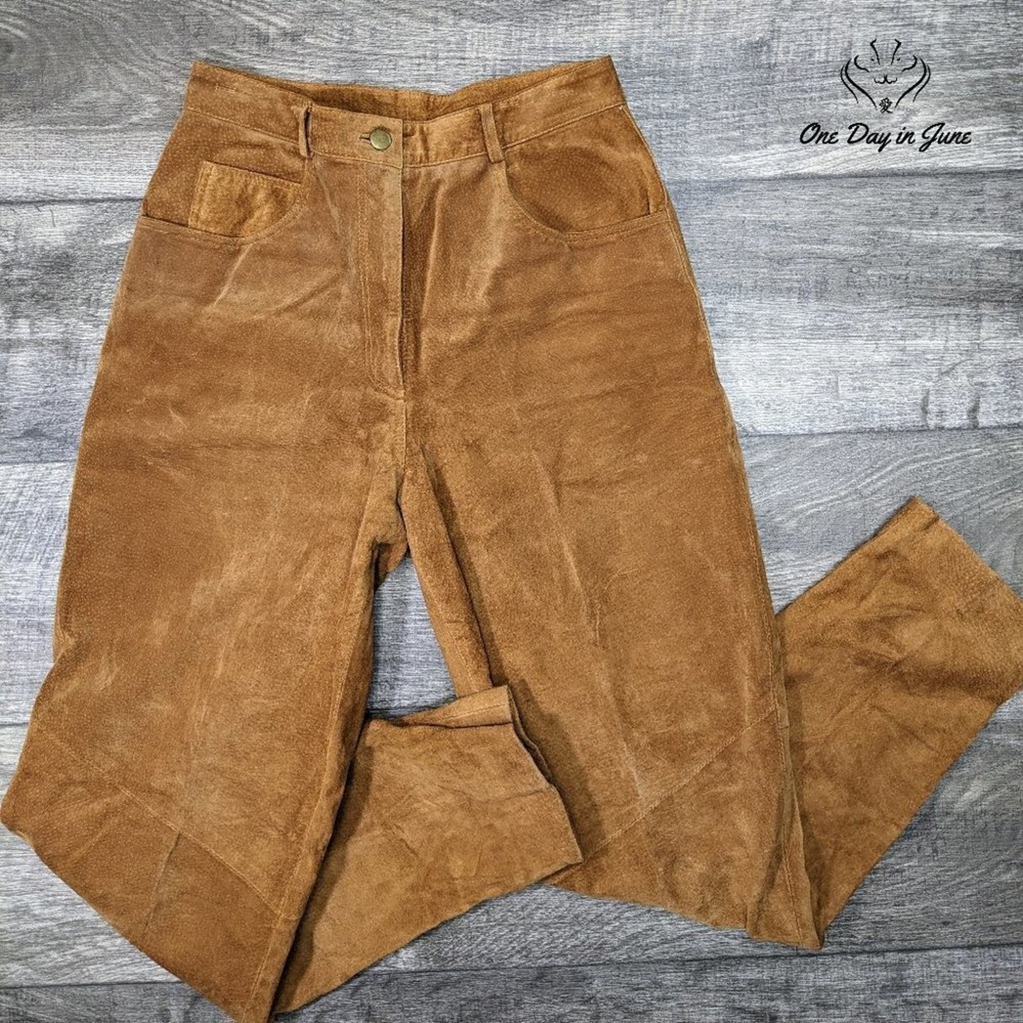 Spiegel Missy Shell Pig Leather Pants Size 8