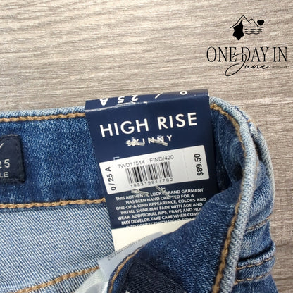 Lucky Brand Bridgette High Rise Skinny Jeans Size 0 (25)