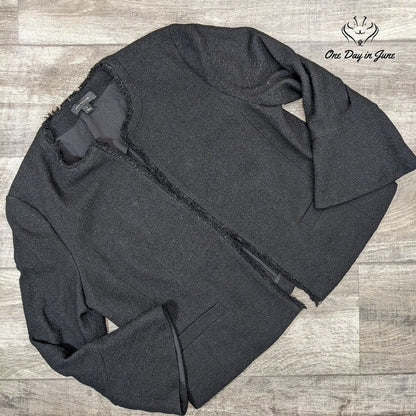 Ann Taylor Frill Edge Blazer Size 14