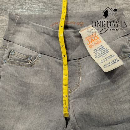 Jag Jeans Nora High Rise Skinny Pull On Jeans Gray NWT Size 0