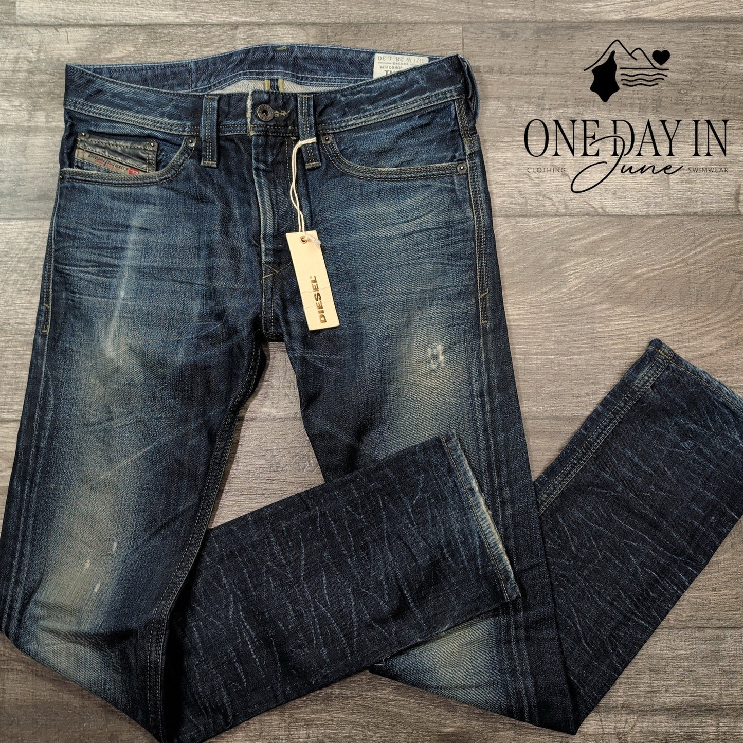 Diesel Industry Thanaz Slim Skinny Jeans Size 28X30