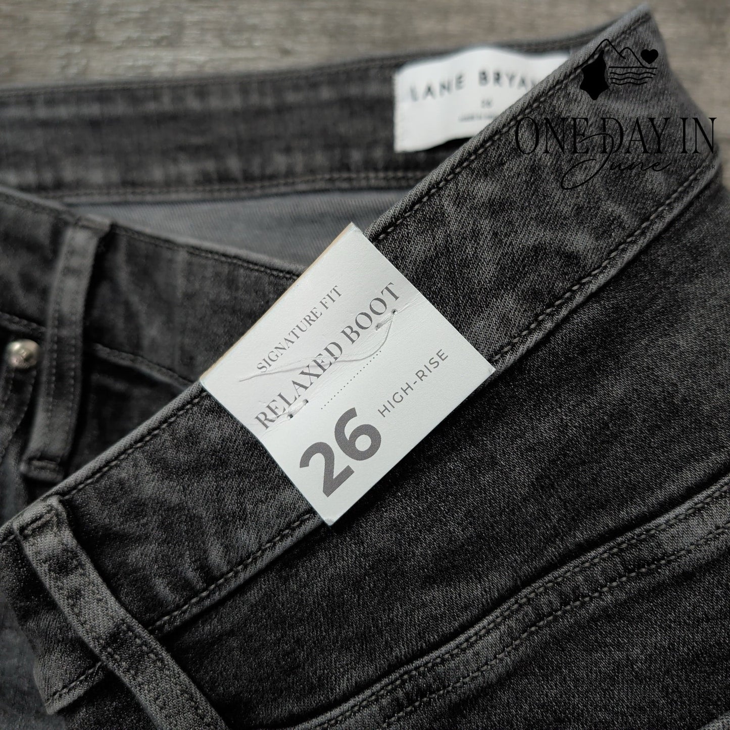 Lane Bryant Plus Size High Rise Relaxed Boot Jeans Size 26