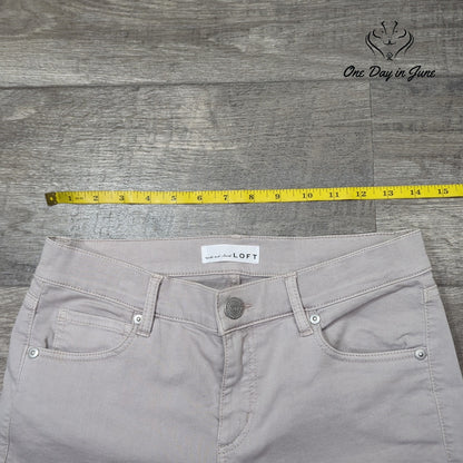 Loft Modern Skinny Crop Jeans Size 2