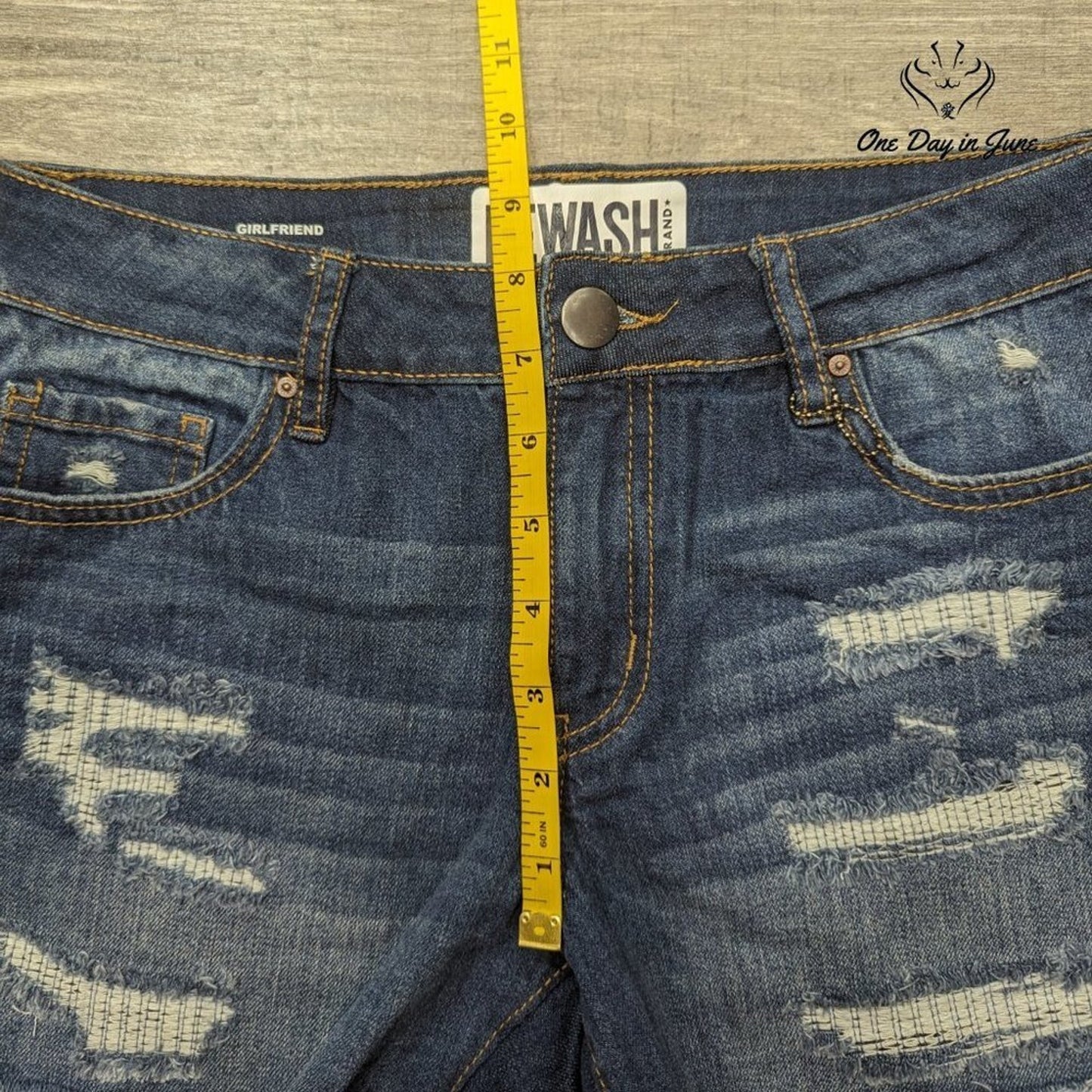 Rewash Girlfriend Denim Shorts Size 2