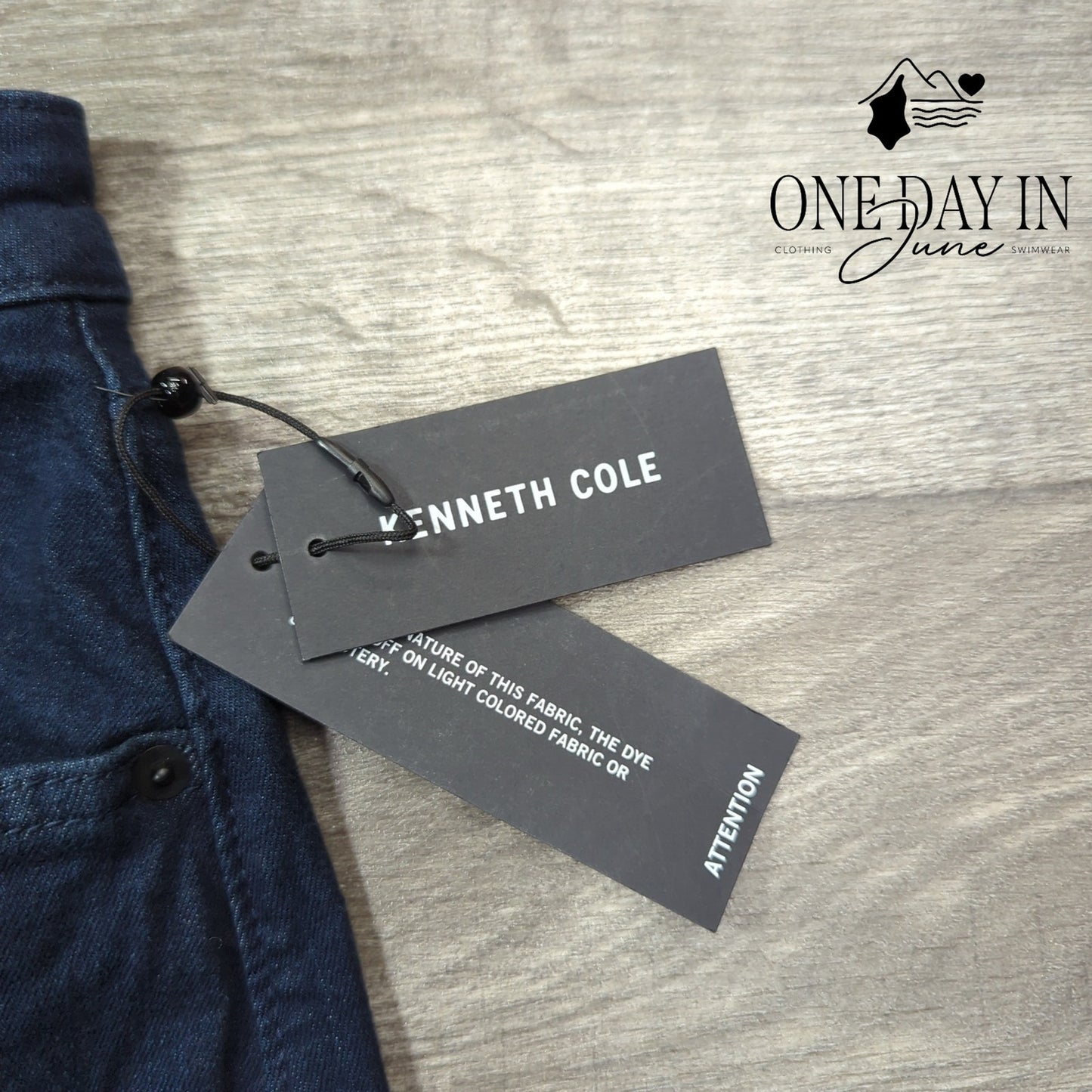 Kenneth Cole High Rise Barrell Leg Ankle Length Jeans Size 8