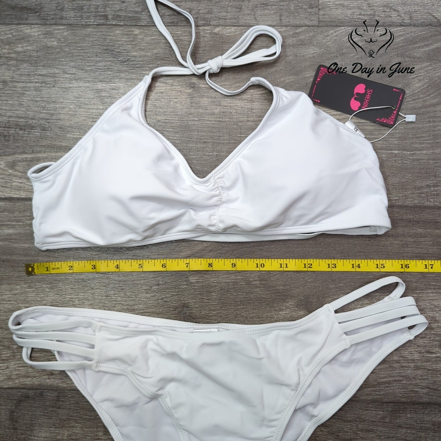 Shekini Strappy Bikini Swimsuit Size XL
