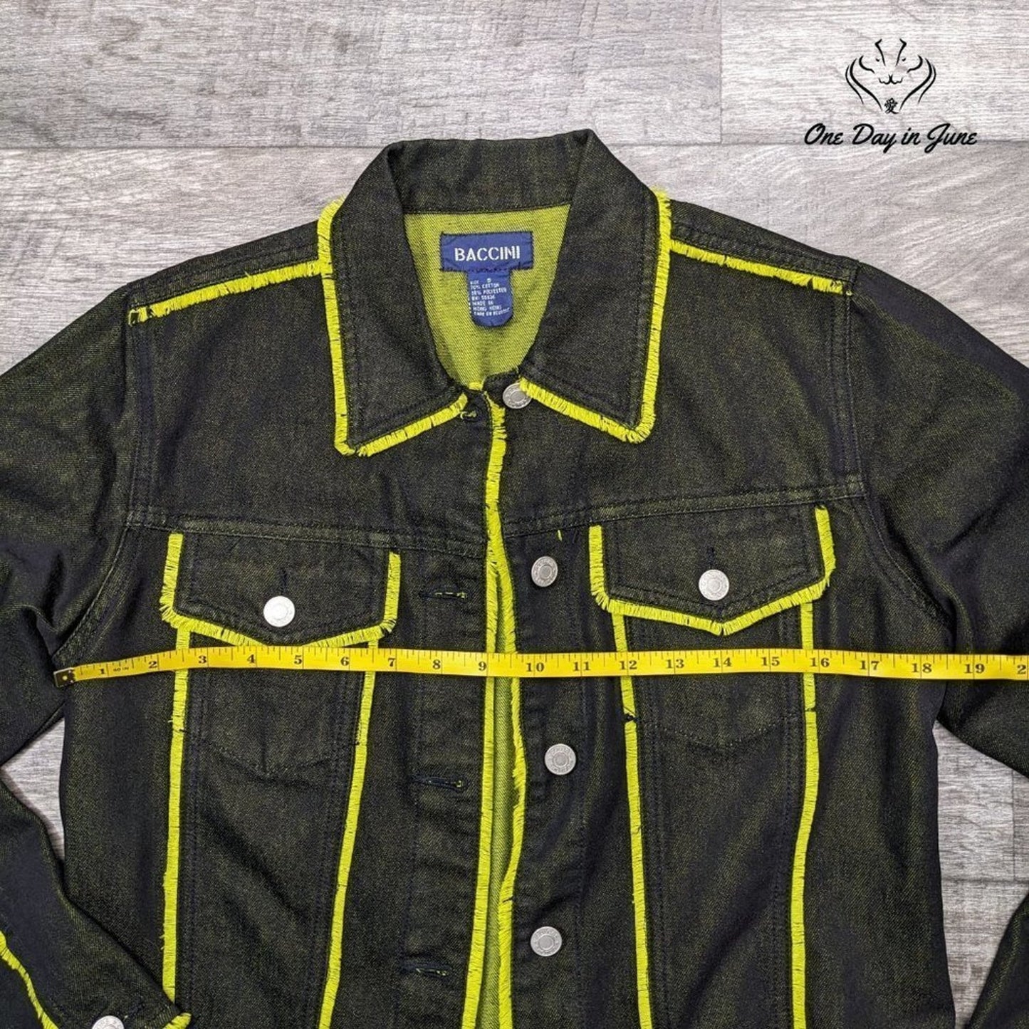 Baccini Denim Jacket Size S