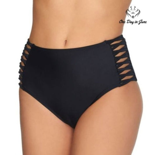 Arizona Jean Co. Juniors High Waist Bikini Bottom Size M