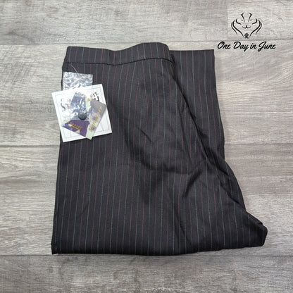 Kim Rogers Plus Size Signature Pin Striped Pants Size 16W