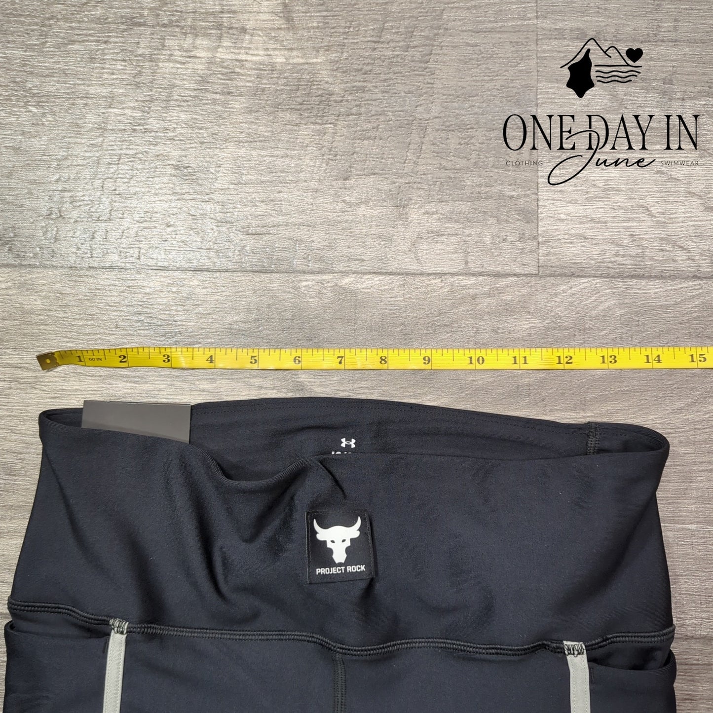 Under Armour High Rise Ankle Legging Pants Size L