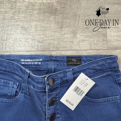 AG Adriano Goldschmied The Isabelle Button Up Jeans Size 27 (4)