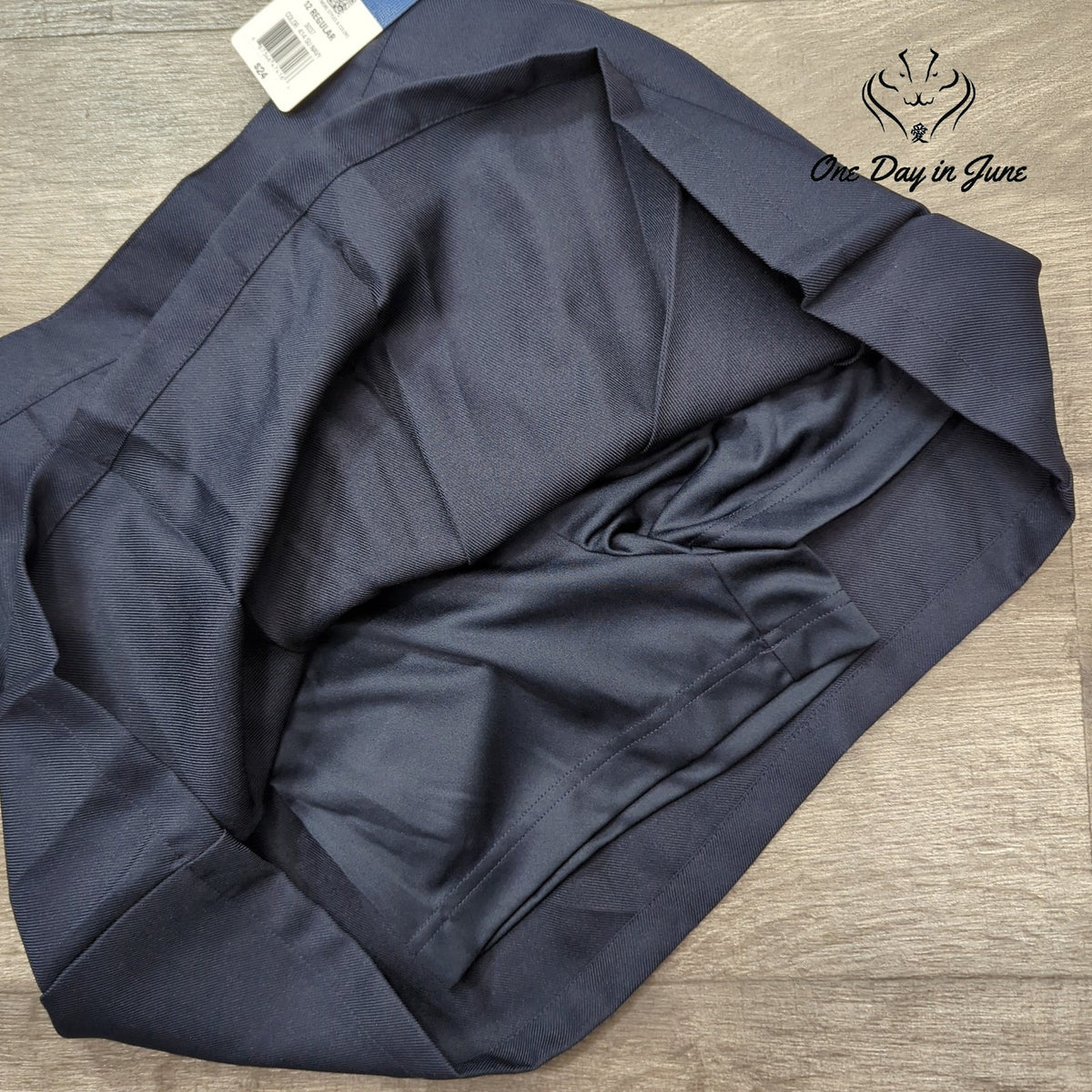 Izod Approved Schoolwear Girls Pleated Skort Navy Regular NWT Size 12 Regular