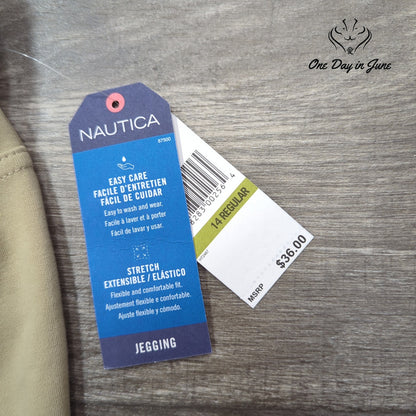 Nautica School Uniform Jegging Size 14