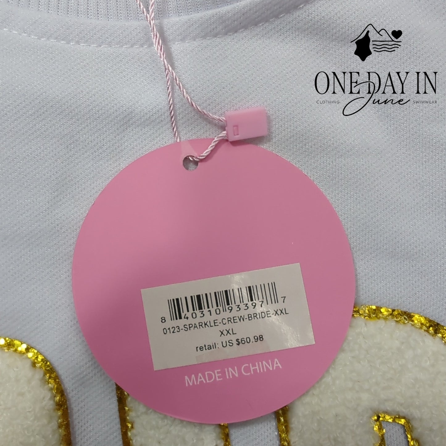 Simply Southern Bride Pull Over Sweatshirt Size XXL