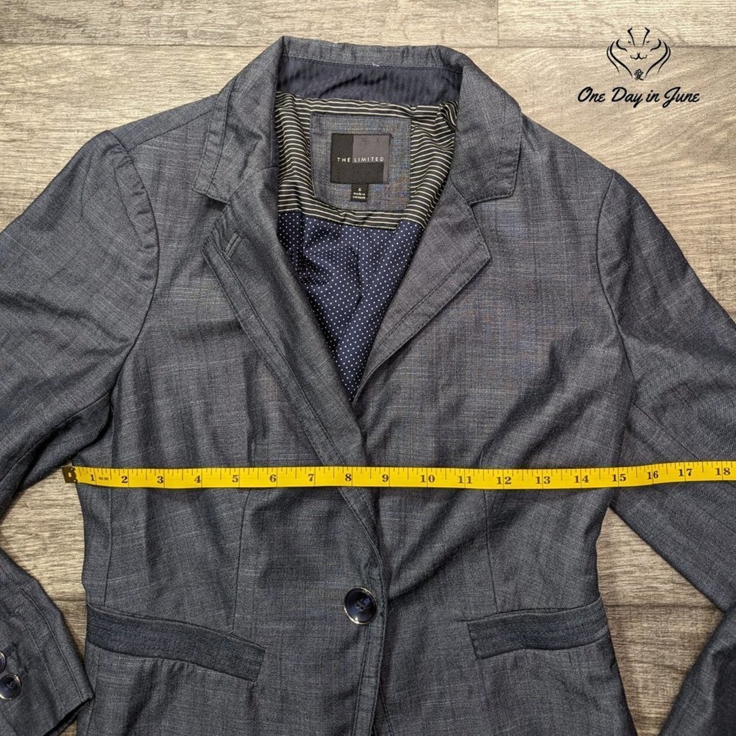 The Limited One Button Blazer Size S
