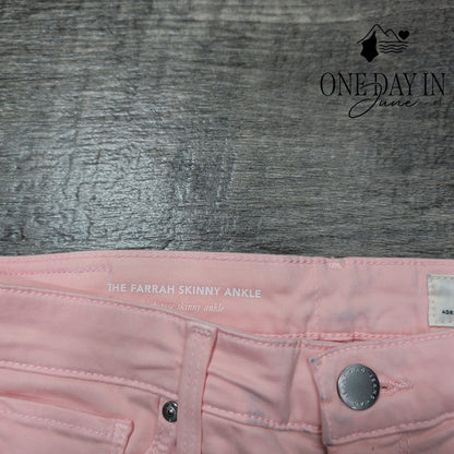 AG Adriano Goldschmied Farrah Skinny Ankle Jeans High Rise NWT $215 Size 4 (27)