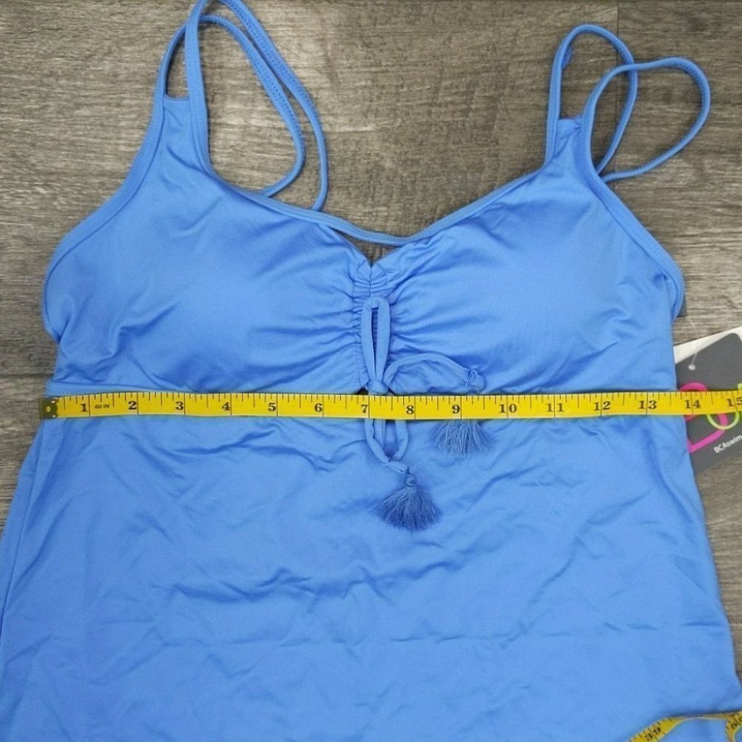 BCA by Rebecca Virtue Virtue Women's Tankini Top Size M