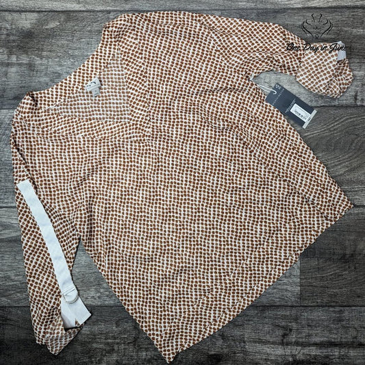 Worthington V Neck 3/4 Sleeve Top Size M