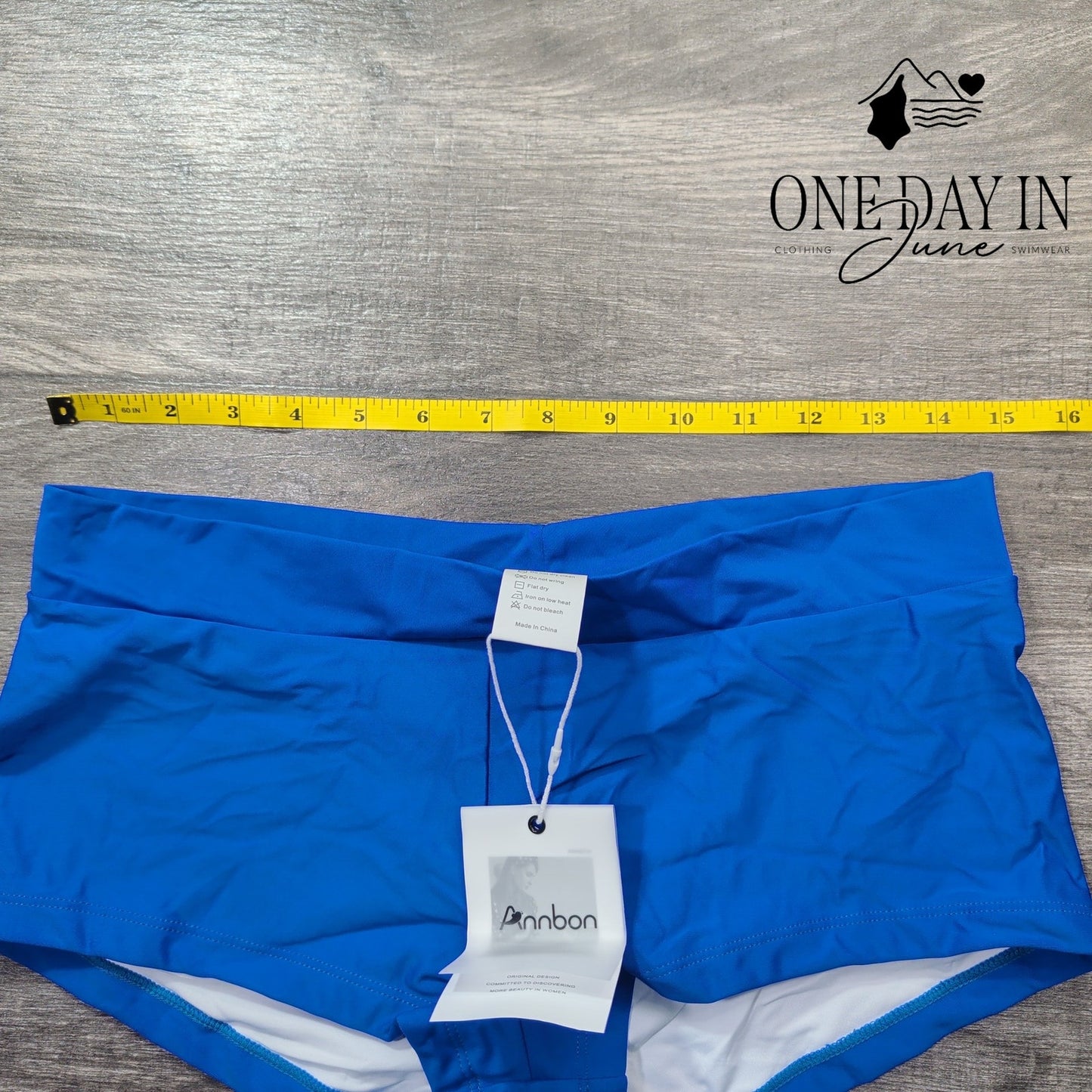 Annbon Boyshort Bikini Bottom Size L