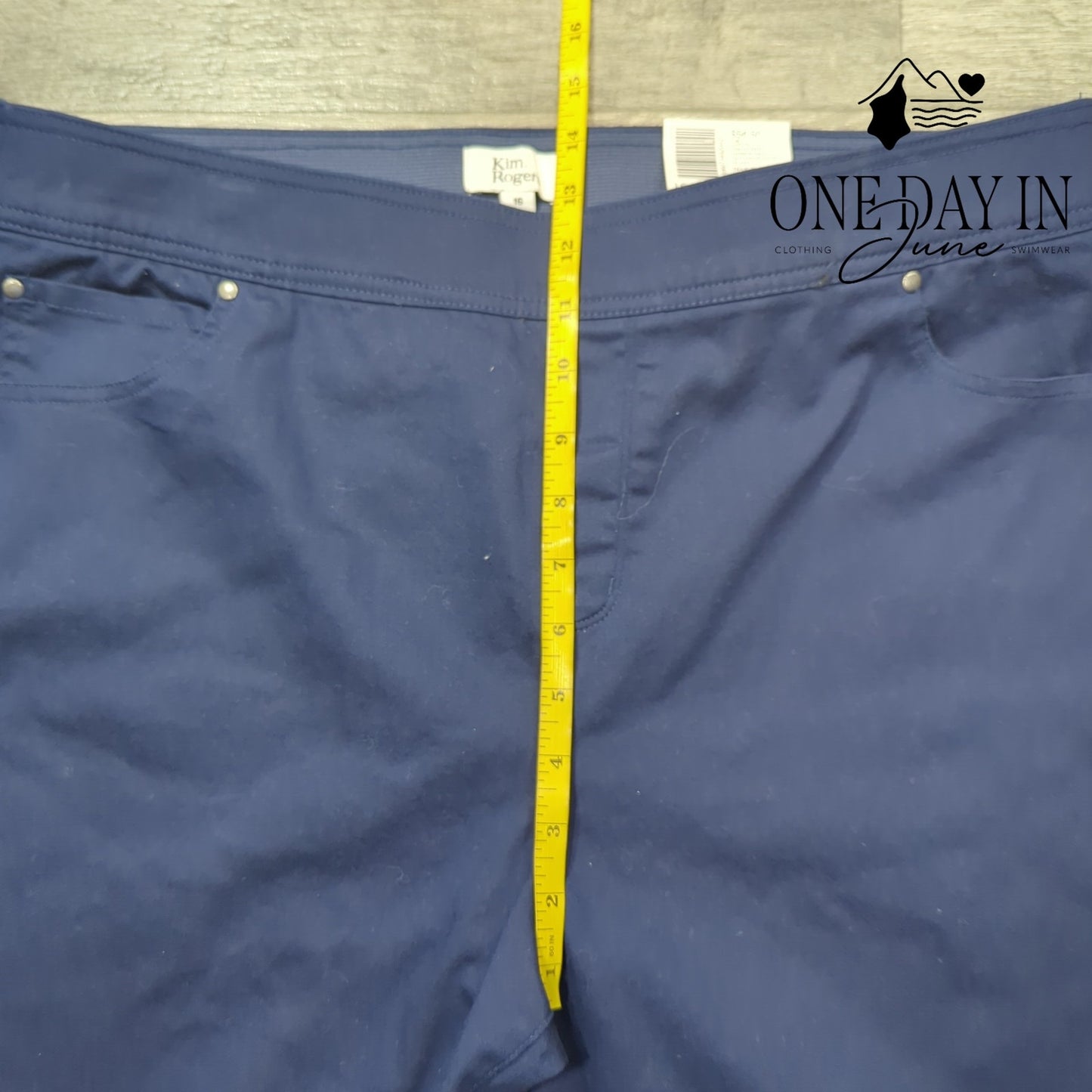 Kim Rogers Super Stretch Capri Pants Size 16